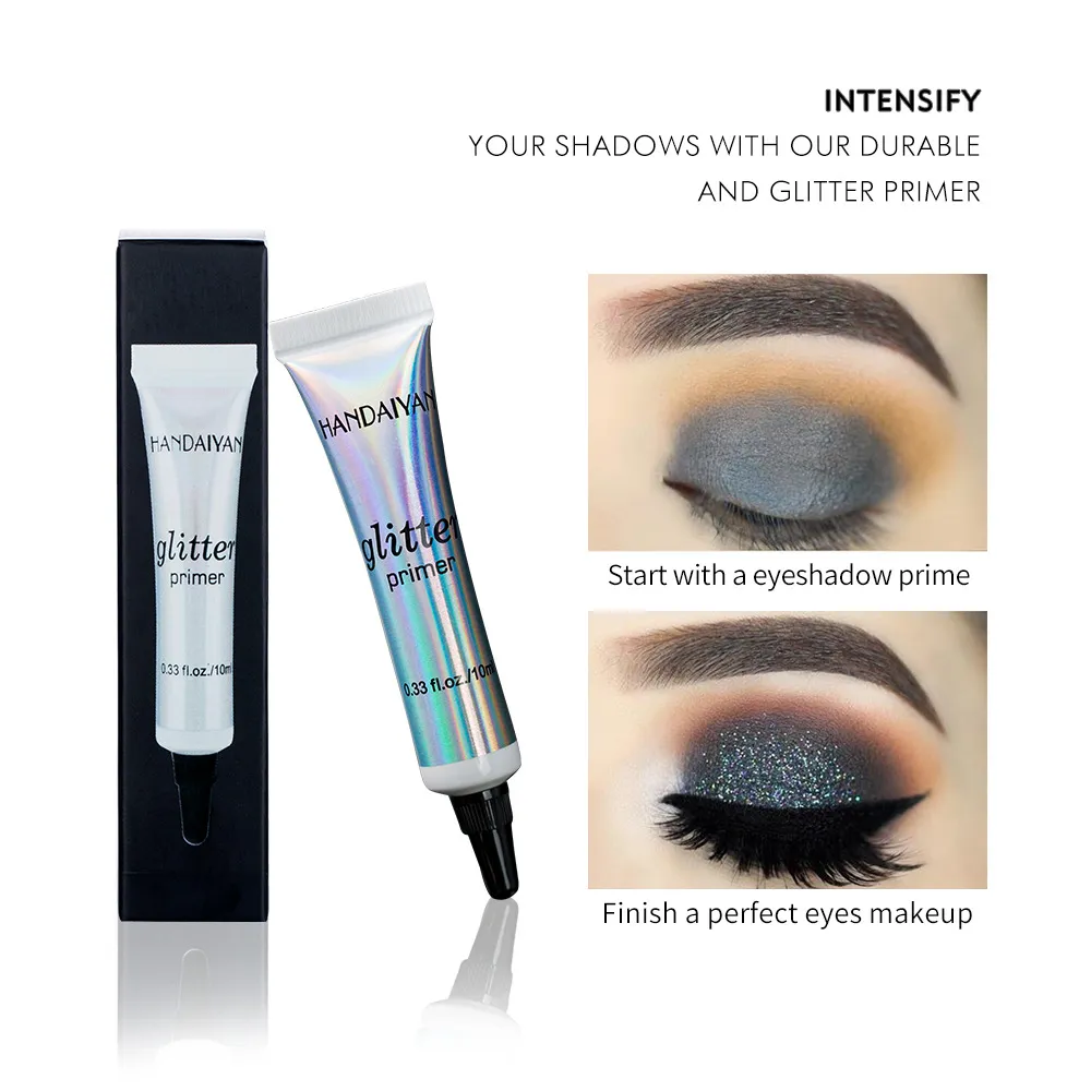 Glitter Primer Makeup Glue Flash Eyes Gel Face Eye Body Sequin Primer Long-lasting Brilliant Makeup Tools Primer Shiny