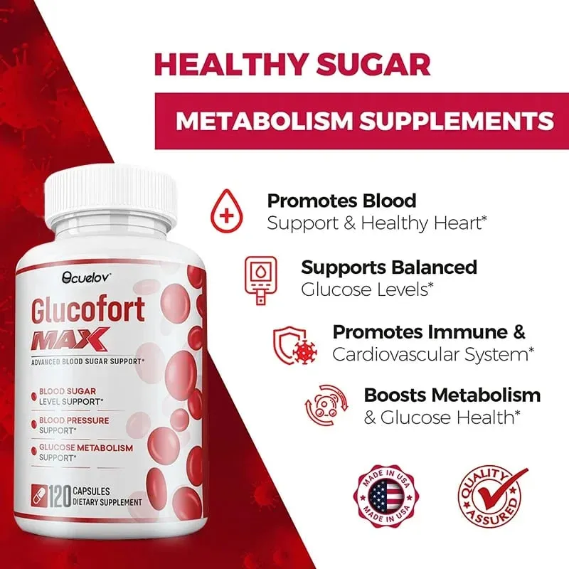 All-natural Blood Sugar Support Supplement Balances Blood Sugar Blood Pressure Glucose Metabolism Non-GMO Gluten-free — image 4