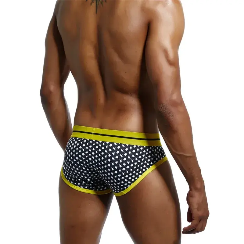 Herr Underkläder Trosor Bomullstryckt Sexiga Herr Boxershorts Slips Cueca Masculina Trosor Calcinha Calzoncillos Hombre Andas — image 16