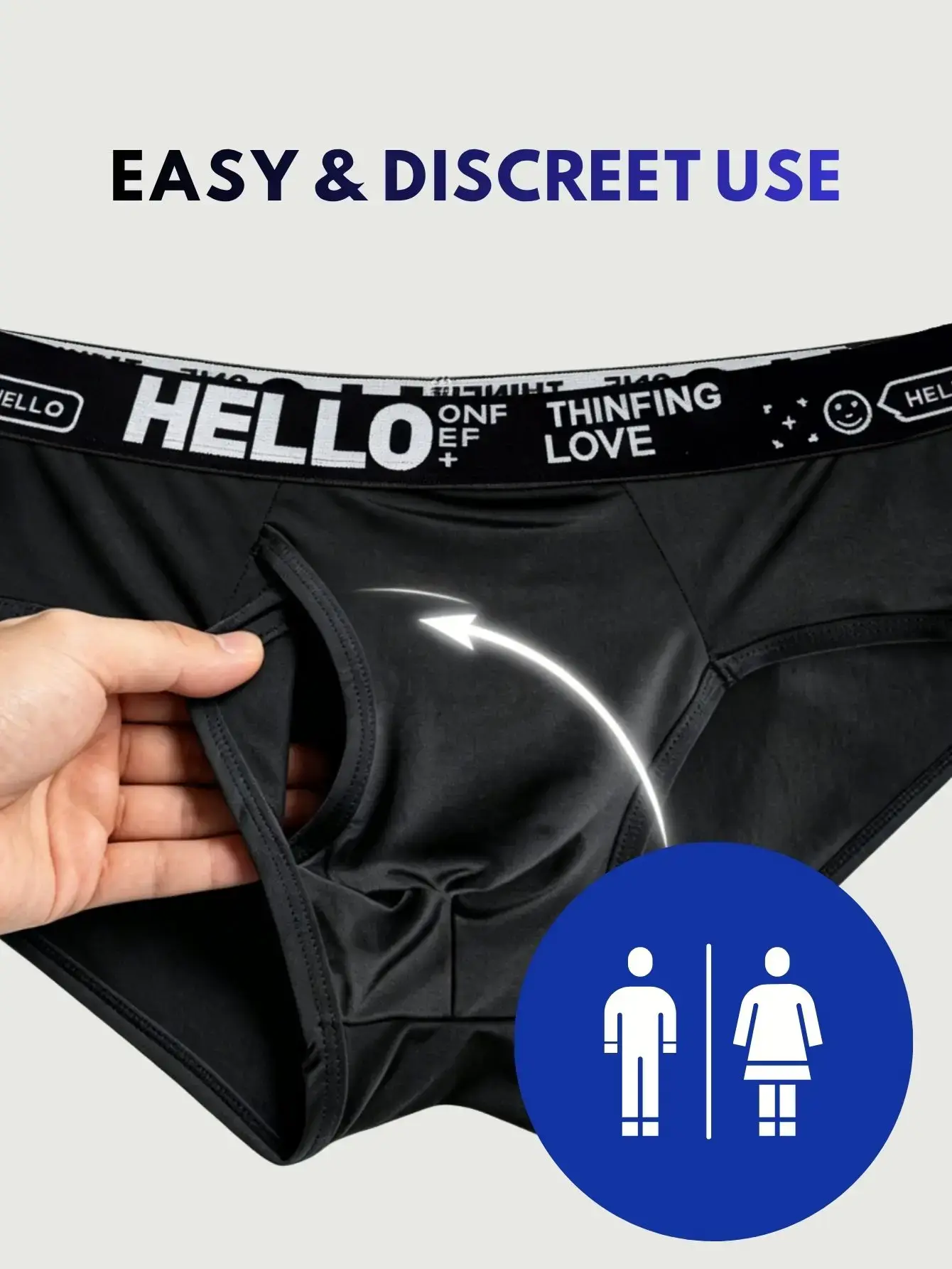 Men's Low Rise Front Fly Briefs Icy Contour Pouch Underwear Breathable Moisture Wicking Trunks Office Workout Daily Casual Wear — image 1