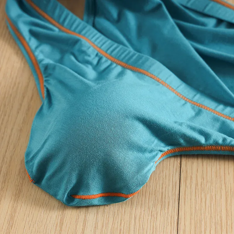 Mens Underwear Briefs Shorts Homme Slip Bamboo Fiber Panites Ropa Breathable Low Waist JJ U Convex Pouch Underpant Male M-XXL — image 11