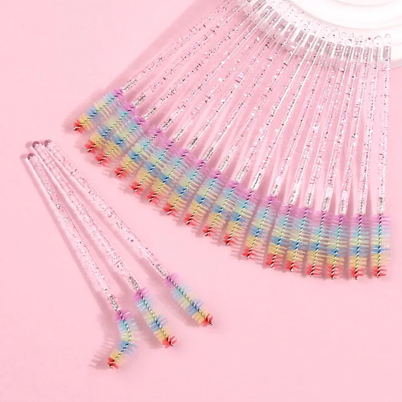 50/100/150pcs Eyelash Brushes Concealer Lash Brush Spoolies Mascara Wands Applicator for Eyelash Extension Makeup Set LAUKISS