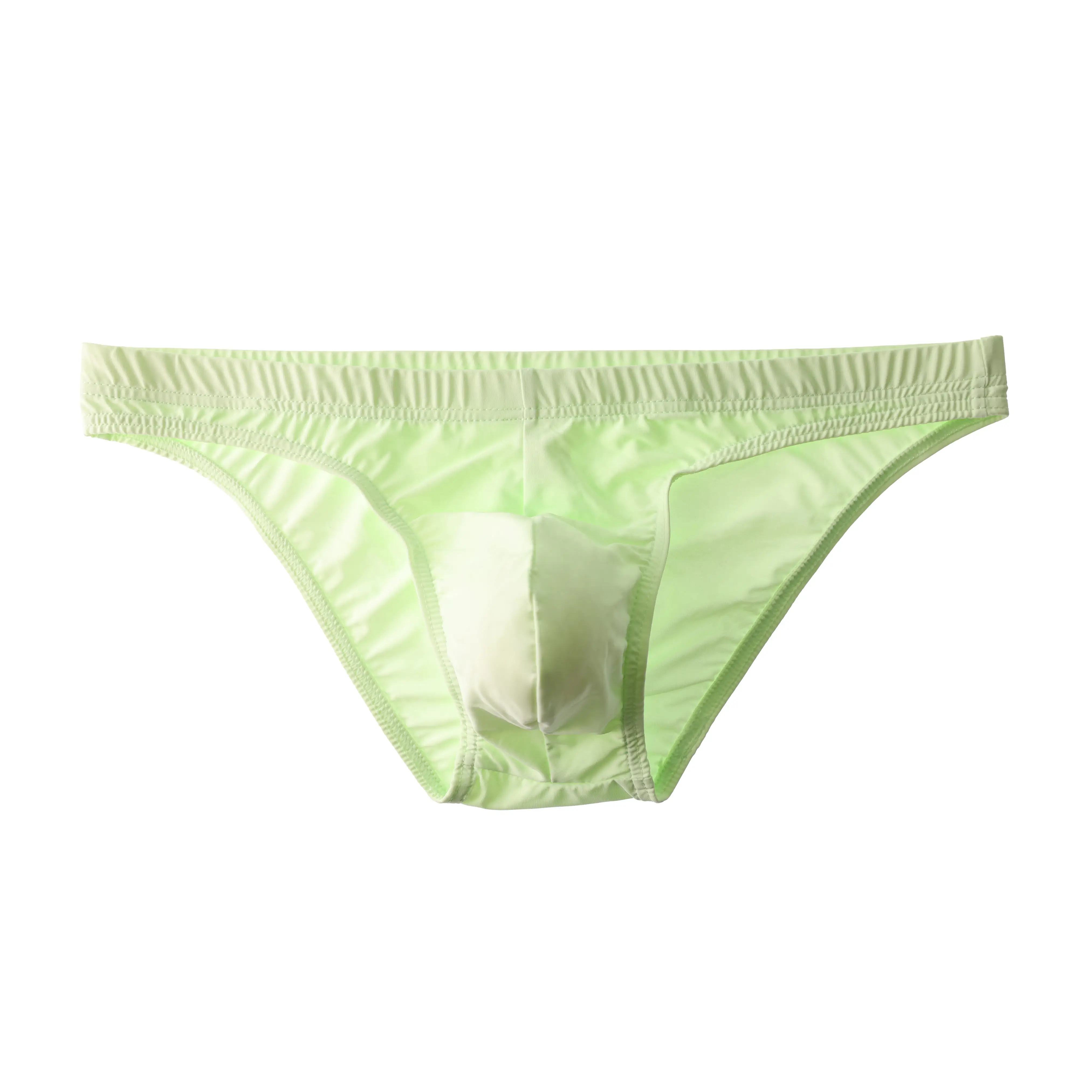 Maikling Kasuotang Panlalaki Makahinga Sexy Fashion Briefs Ice silk Low Waist Stretch Kumportable Underpants K58 — image 1