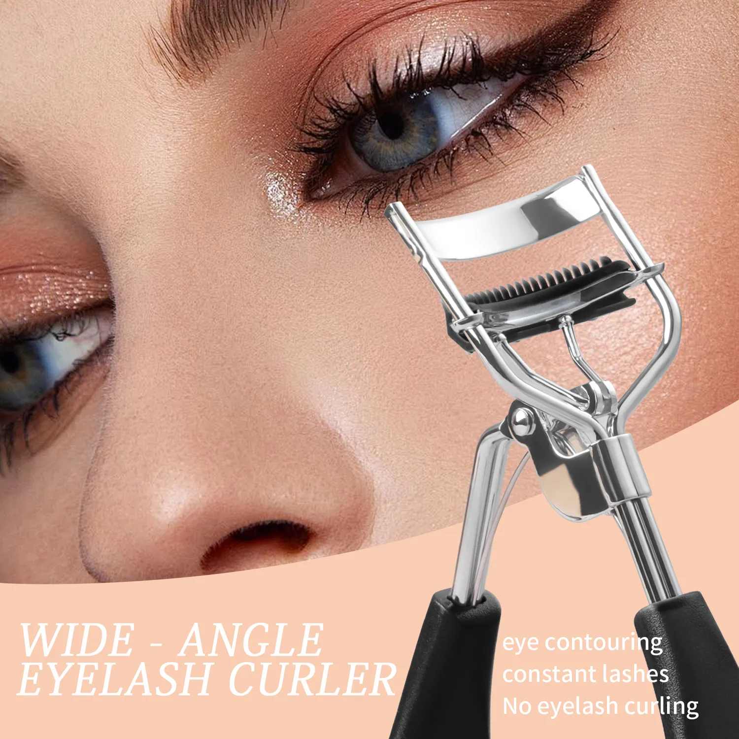 33Pcs All In One Makeup Tools Set 15 Brushes Beauty Sponges Powder Puff Eyelash Curler With Storage Bag For Full Face Makeup — image 4