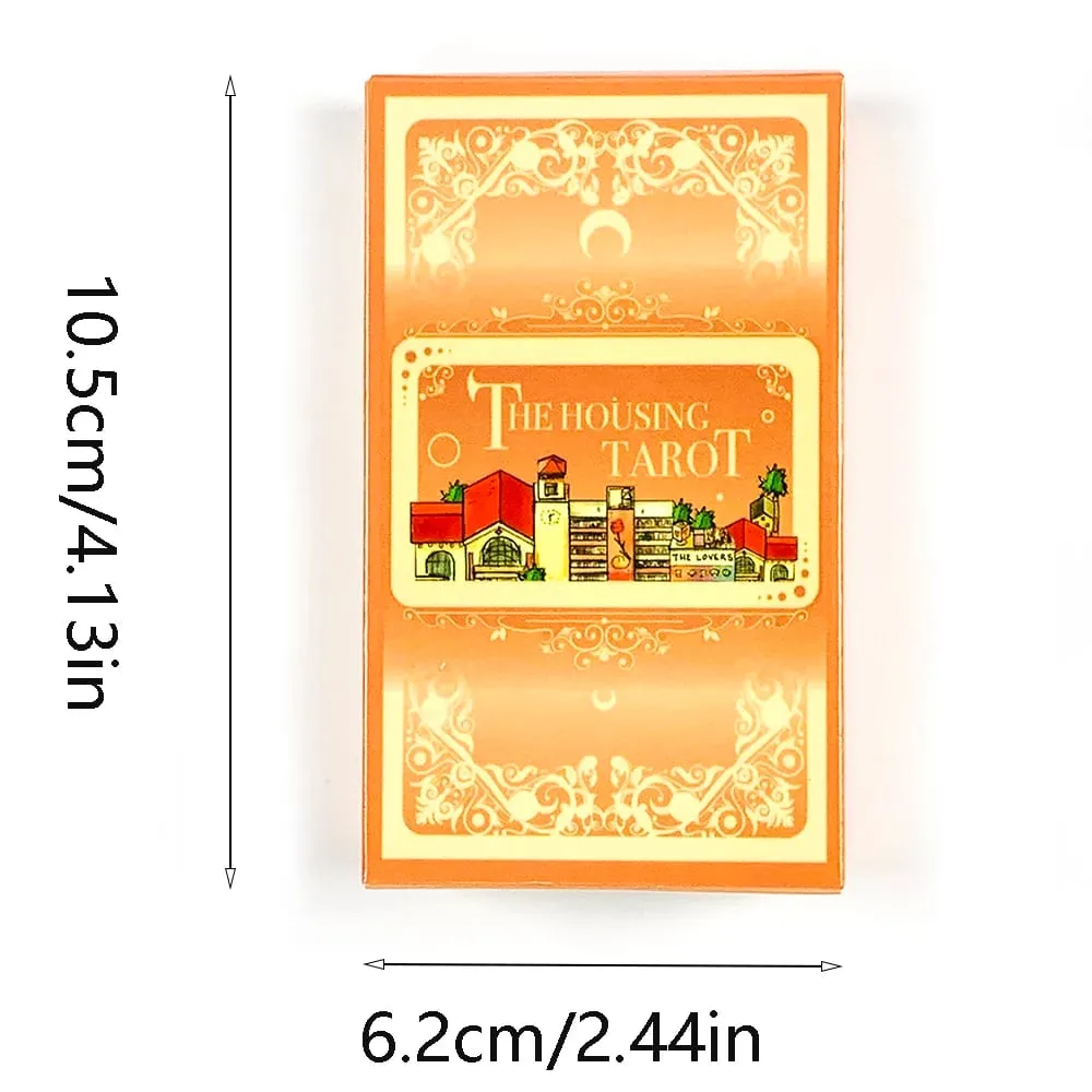 The Housing Tarot Cards 78 Cards English Version Divination Board Games Cards Game Family Gatherings Entertainment Tarot Cards — image 6