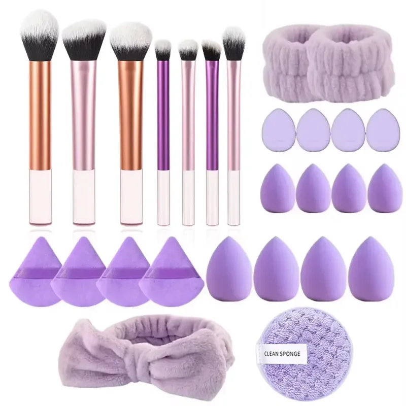 Ensemble de pinceaux de maquillage professionnels, 10 pièces, pinceaux de détail Super doux, pour Blush, fond de teint, correcteur, fard à paupières, outil de beauté pour dames