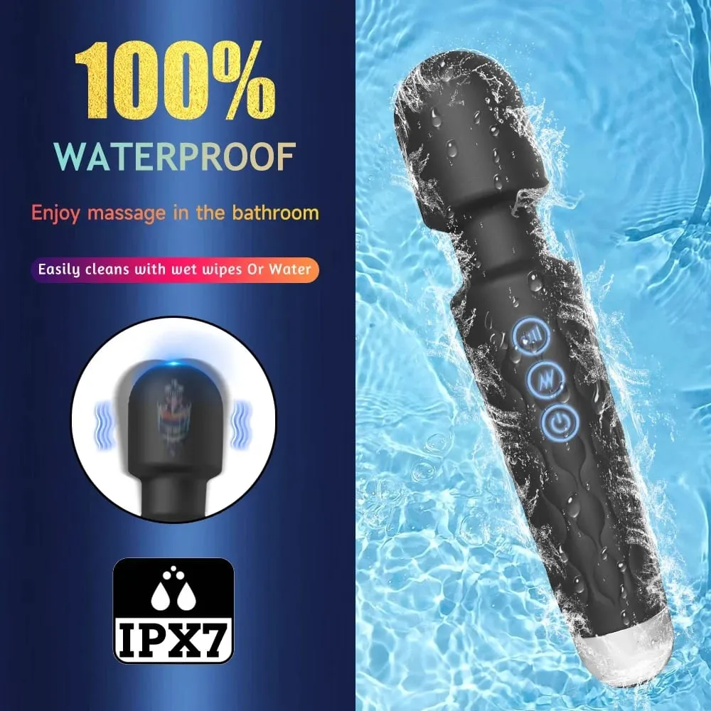 ג'י ספוט רטט רב עוצמה ממריץ דגדגן נשי Dildo AV שרביט קסמים לעיסוי נרתיק אוננות צעצועי מין לנשים ארוטי 18+ — image 5
