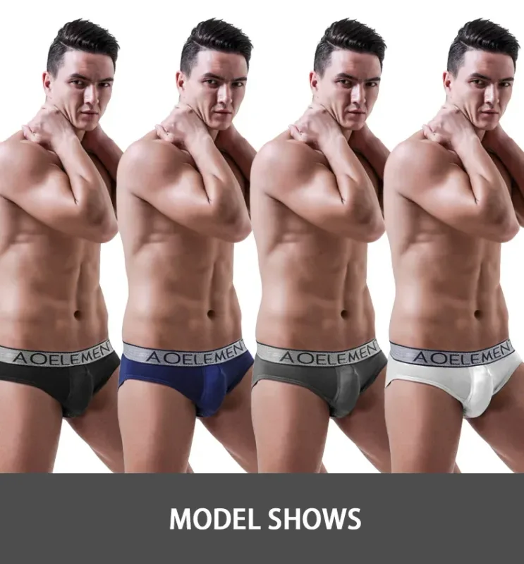 Bullet type separation scrotal panty briefs ng lalaki breathable varicocele U convex pouch — image 21