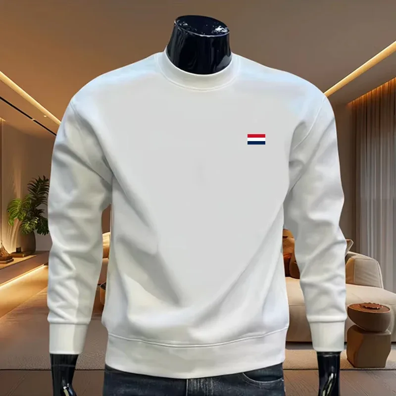 2026 Spring Autumn Outdoors New Fashion Quality Hot Sales Sports Comfortable Casual Men's Sweatshirts Print O-Neck Tops Jogging