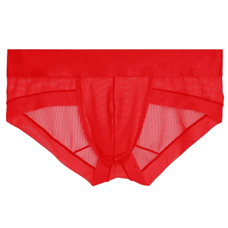 Nova roupa interior para cuecas masculinas cueca masculina ropa interior hombre calzoncillos deslizamento malha respirável calcinha S-XL — image 24