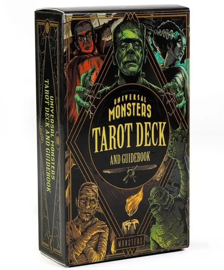 ÚJ Aranyos macska tarot kártyák Társaspakli játékok Oracle For Fate Divination Party családi tarot pakli
