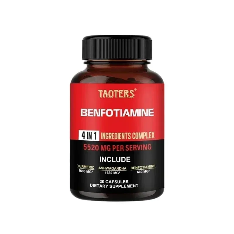 600 mg-os benfotiamin kapszula – segít fenntartani az egészséges glükóz-anyagcserét és támogatja az idegrendszert Egészségkiegészítők — image 8