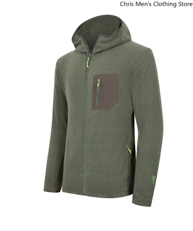 Mga De-kalidad na Zipper Coat ng Lalaki para sa Taglagas/taglamig Naka-istilong at Maraming Nagagawa Warm Hooded Coat Mga Kaswal na Sports Fitness Sweatshirt — image 6