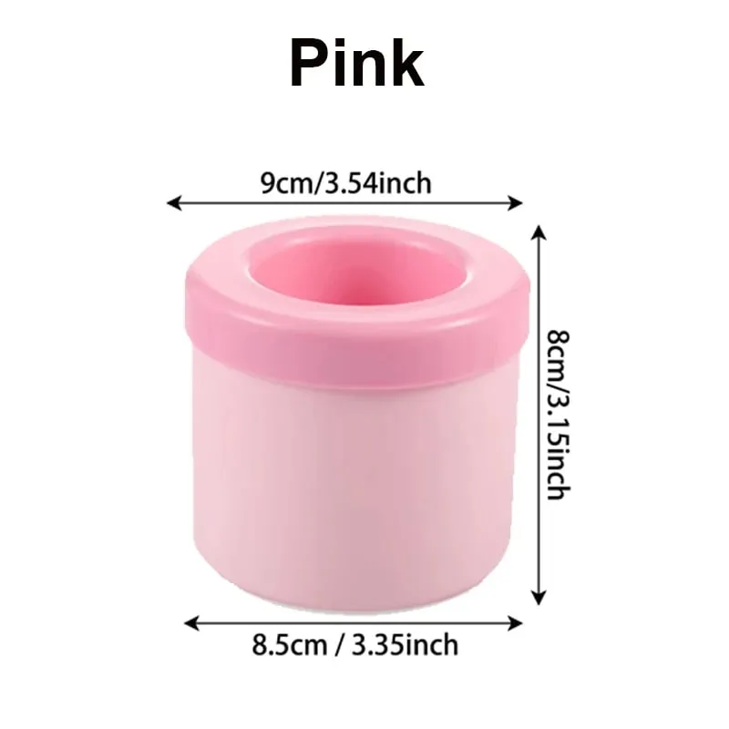 New Ice Bucket Silicone Round Cylinder Ice Cube Mold With Lid Ice Mould Homemade DIY Refrigerator Freeze Creative Ice Cube Molds — image 9