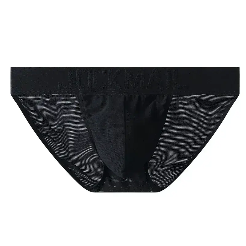 Cuecas masculinas cuecas de malha de náilon de secagem rápida cuecas de biquíni deslizamento masculino tanga cuecas jockstrap gay