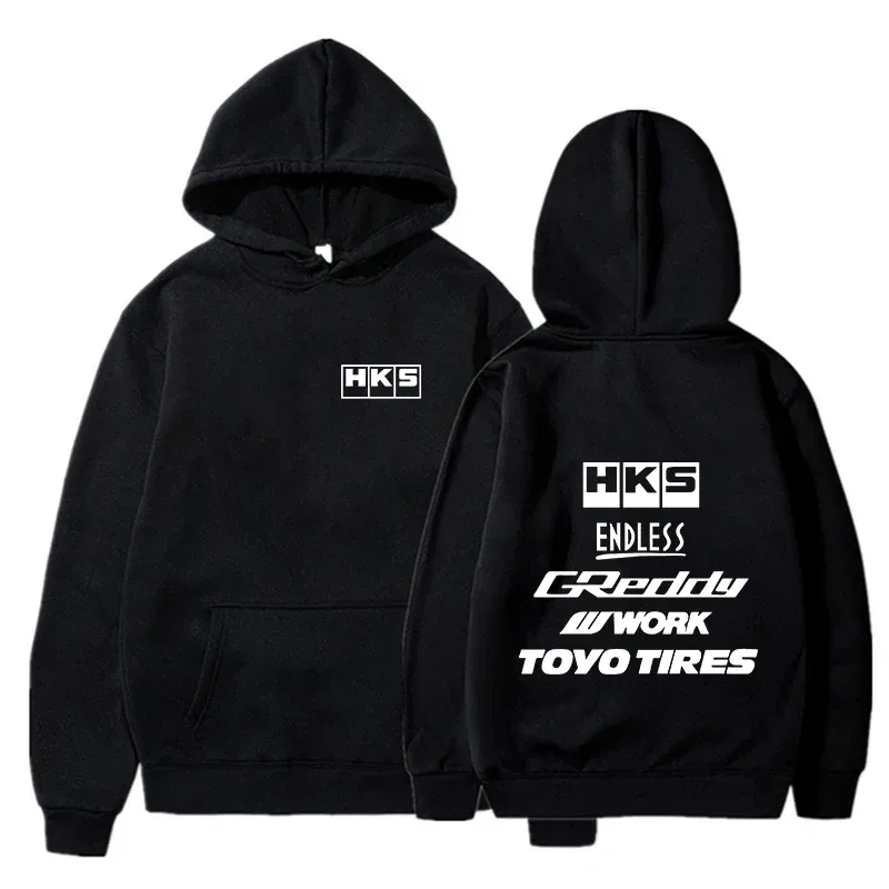 2025 moda masculina legal hoodie japão jdm modificado carro hks infinito com capuz masculino feminino vintage casual moletom de manga longa pullovers