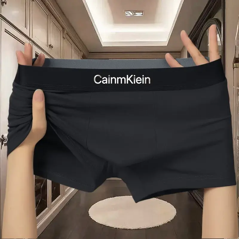 4 pçs roupa interior masculina boxers para homem cuecas boxer shorts sexy calcinha masculina hombre — image 2