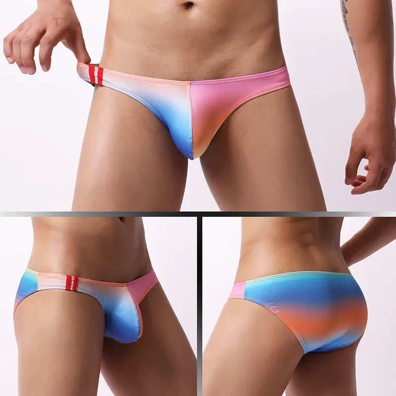 Roupa íntima masculina calcinha respirável moda impressa cuecas cintura baixa lingerie cuecas 3256810337747479 — image 1