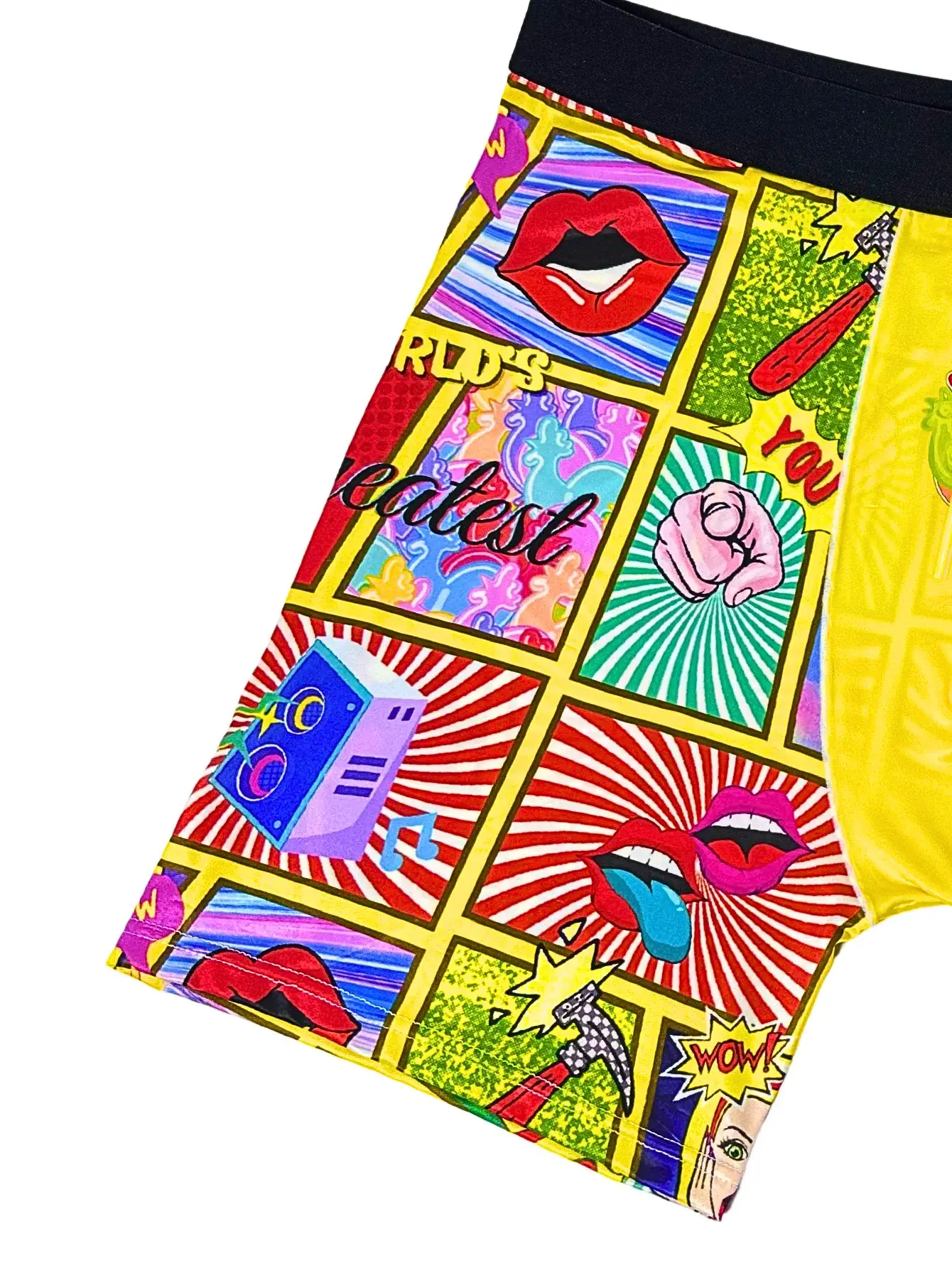 Men Underwear Casual Sports Boxershorts Men Print Long Boxers Teenagers Parents Sexy Funny Underwear Fashionable Printed Shorts