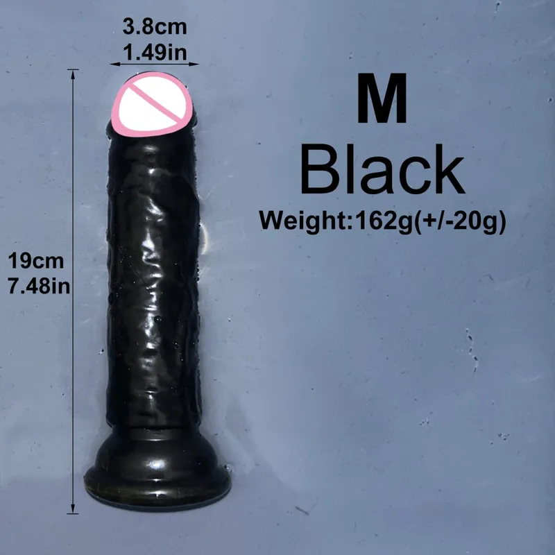 Olcsó 5 színű kis átlátszó vibrátor tapadókorong Jelly Dick női erotikus anális szex játékok Puha klitori hüvelyi maszturbátorok pénisz — image 29
