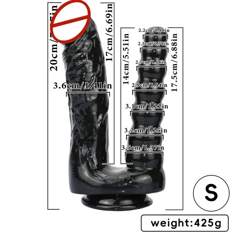 Óriás, kétfejű dildo anális dugó, dupla beillesztés, stimulálja a hüvelyi anális tágítót, felnőtt szexjáték leszbikus nők számára