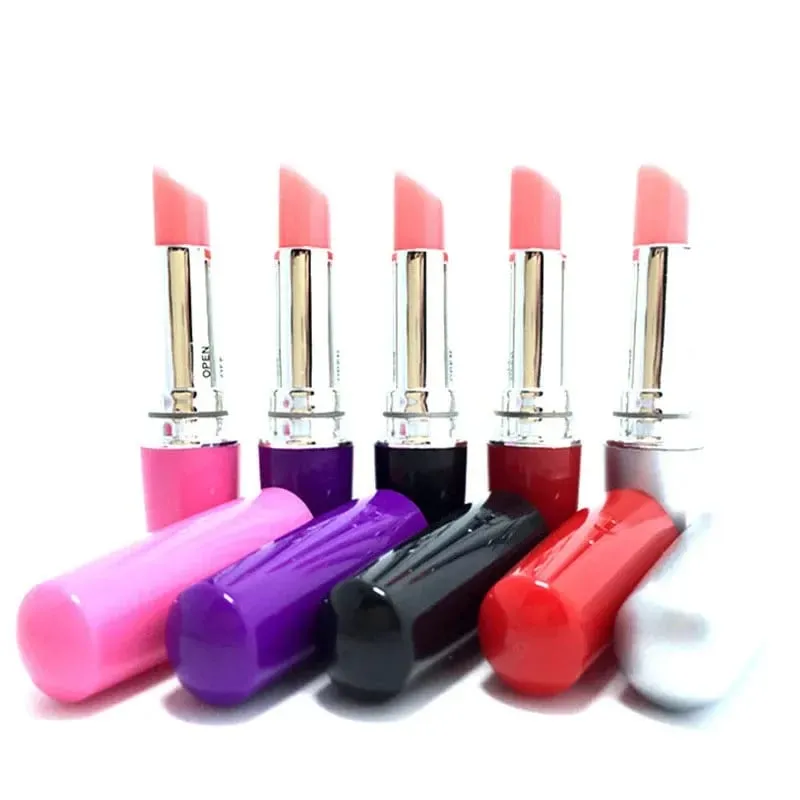 1PCS Multicolor Discreet Mini Lipstick Vibe G-Spot Clitoris Stimulator Vibrator Masturbator Mini Sex Toys for Women — image 1