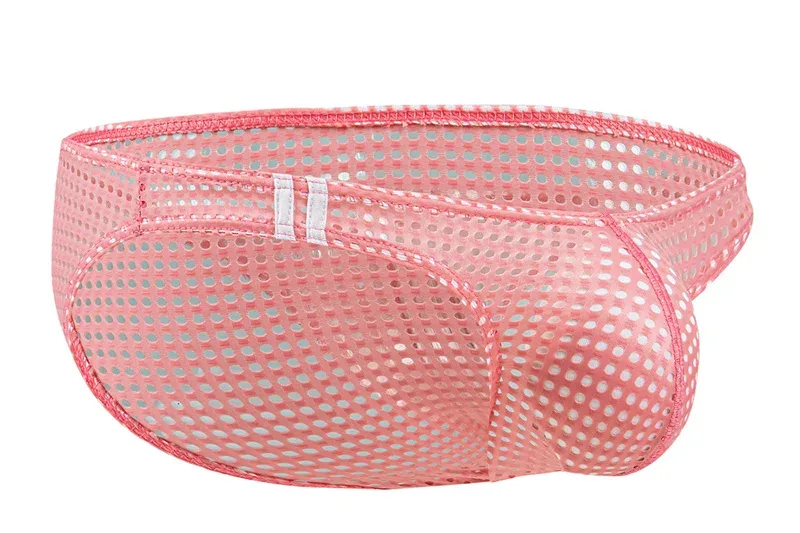 Cuecas masculinas verão respirável buracos roupa interior u convexo fino cintura baixa cuecas masculinas deslizamento calzoncillos — image 16