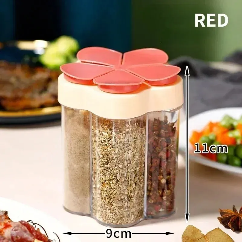 1 Pcs Seasoning Jar Plastic ContainerSeasoning Bottle Spice Organizer Outdoor Camping Seasonins Containers Kitchen Gadget Sets — image 5
