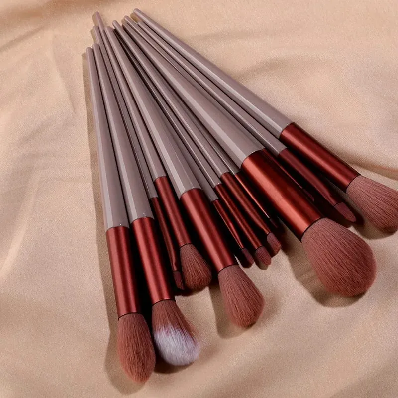 Σετ πινέλα μακιγιάζ 13 τεμ. Eye Shadow Foundation Γυναικεία καλλυντικά σε σκόνη ρουζ ανάμειξης Εργαλεία μακιγιάζ ομορφιάς για αρχάριους — image 5