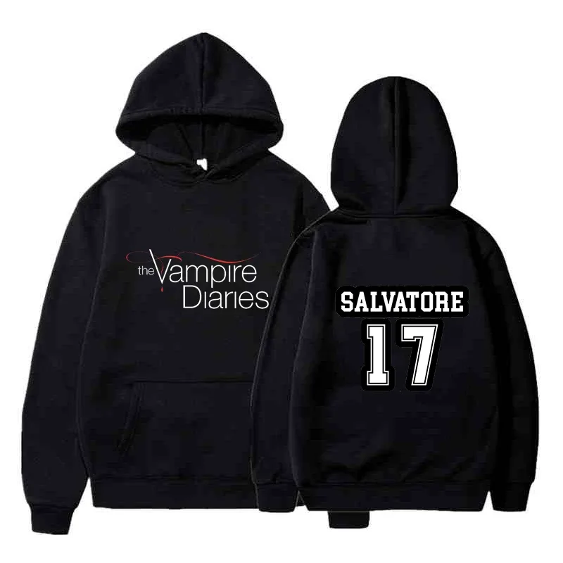 The Vampire Diaries Hoodies Men Clothes Long Sleeve Women Loose Streetwear Autumn Funny Sweatshirt Fashion Casual Hoodies — image 10