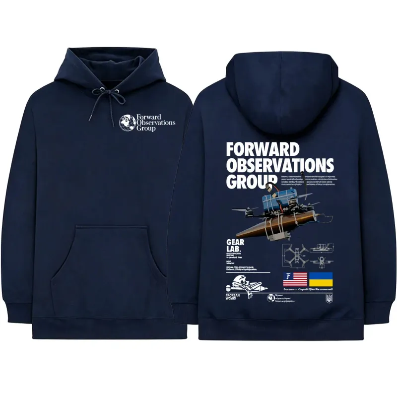 Forward Observations Group Hoodies Men Women Clothing Fashion Casual Oversized Long Sleeves Hooded Sweatshirts Hoodie Streetwear — image 4