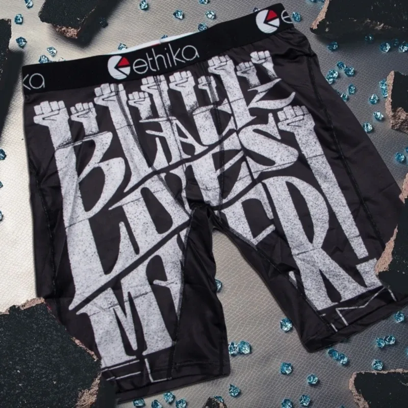 1Pcs Men Underwear Boxers Breathable Mesh Crotch Man Underpants Plus Size Mens Panties L-3XL Printed Men's Boxers Briefs — image 15