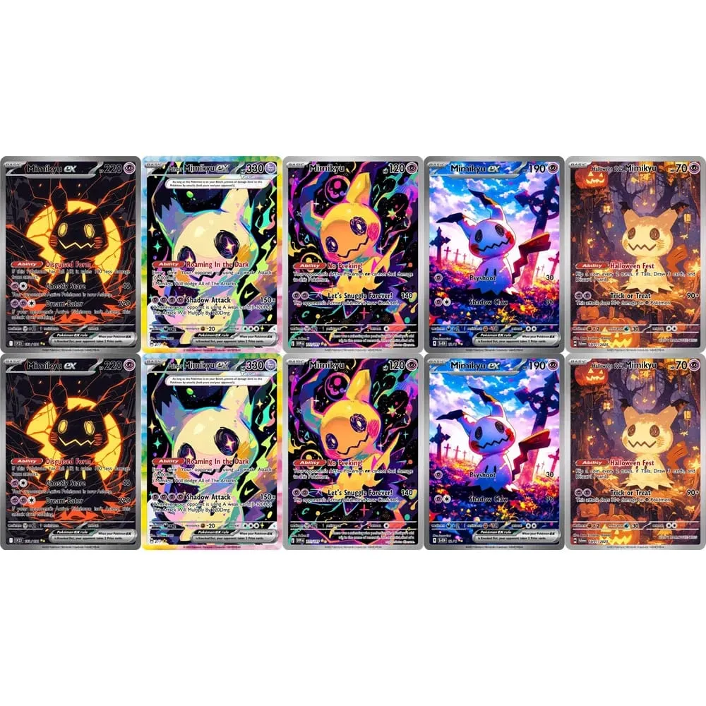 Κάρτες συλλογής TCG Mimiku DIY Υψηλής ποιότητας Αυτοκατασκευασμένες Μονές Κάρτες Κλασικό Παιχνίδι δώρο καρτών Anime — image 2