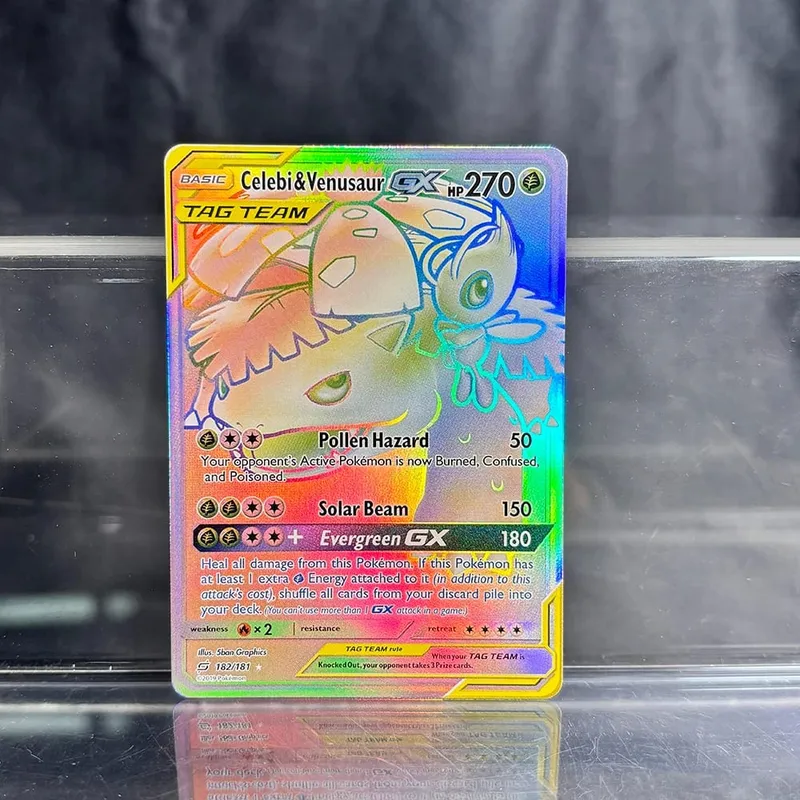 Holographic PKM Single Cards Charizard EX Pikachu 1st Edition Neo Mewtwo Συλλογή καρτών μεσολάβησης PTCG Battle Cards Παιχνίδια Δώρα