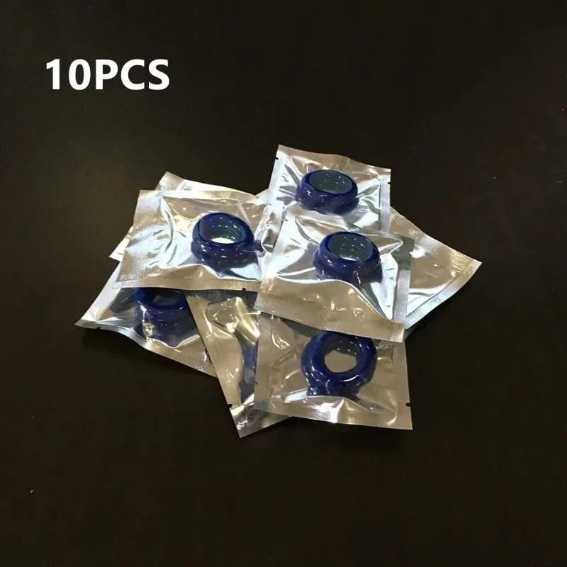10/5Pcs Silicone Durable Penis Ring Adult Men Ejaculation Delay Cock Rubber Rings Penis Enlargement Sex Toys For Male Sex Ring
