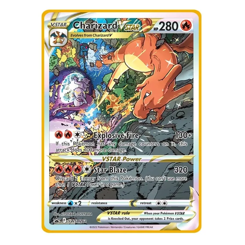 Cool nouvelle carte Pokemon en métal 10000 Points Arceus Charizard Super carte anglais Mewtwo Lucario Greninja Lillie cartes Anime — image 22