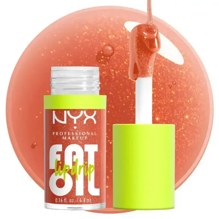 NYX Fat Oil Lip Gloss Drip Lip Gloss מעניק לחות עמוקה לשפתיים דמוי מראה לא דביק סקסי ליפ גלוס Glaze איפור שפתון קוריאני אופנה — image 15