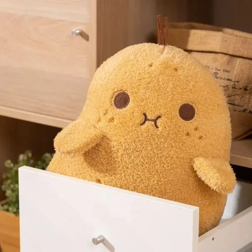 PP Cotton Small Potato Plush Doll Fluffy Soft Funny Food Plush Doll Cartoon Plush Stuffed Plant Spud Throw Pillow — image 6