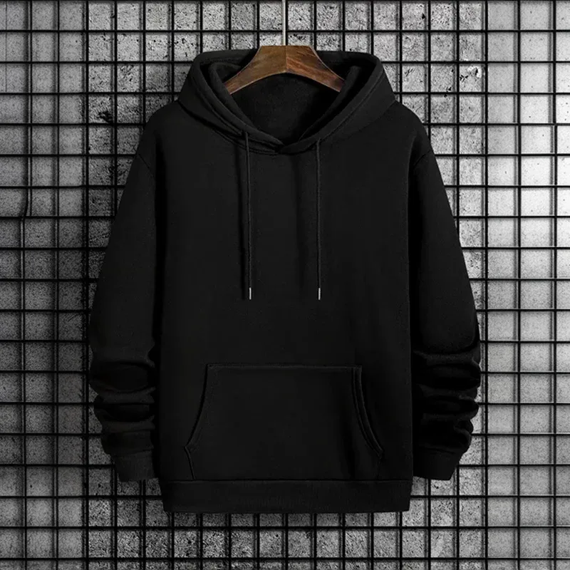 Mainit na Benta Bagong Panlalaking Tracksuit na Damit Solid na Kulay Kaswal na Sweatshirts Panlabas na Palakasan Jogging Mens Hoodies De-kalidad na Kasuotang Pang-sports