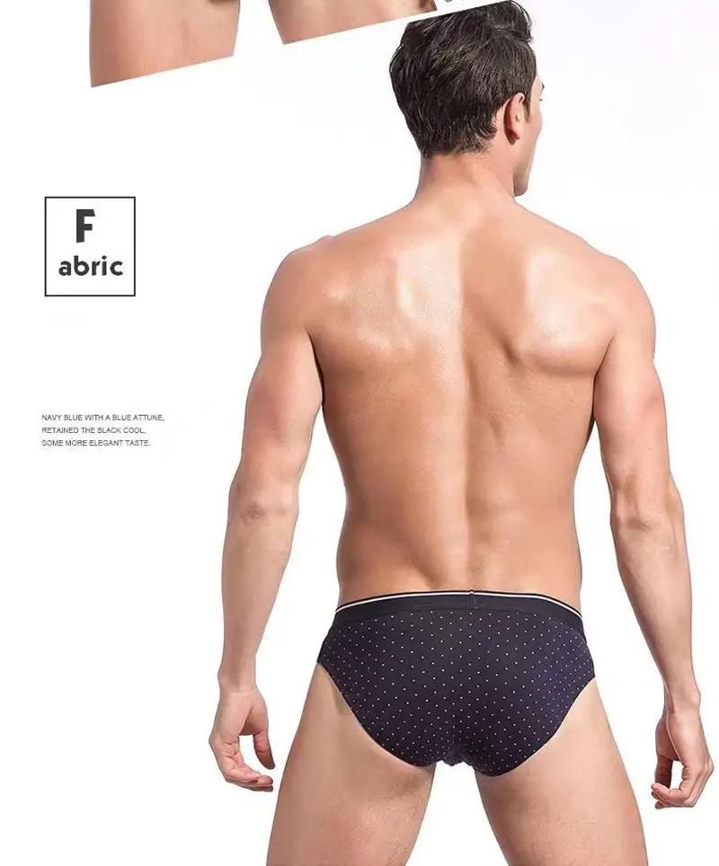 4 pçs/lote cuecas masculinas lingerie sexy calcinha masculina de algodão respirável cueca listrado calcinha lotes por atacado — image 12