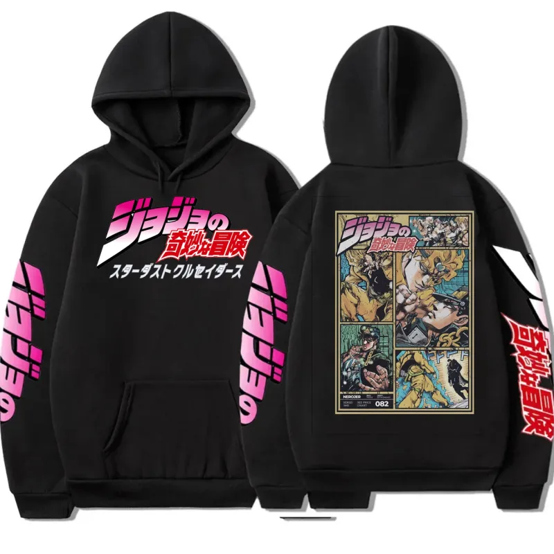Jojo Bizarre Adventure Jesus Merch forgives Father's Bible Day hoodies men streetwear hip-hop sportswear casual top sweatshirt — image 8