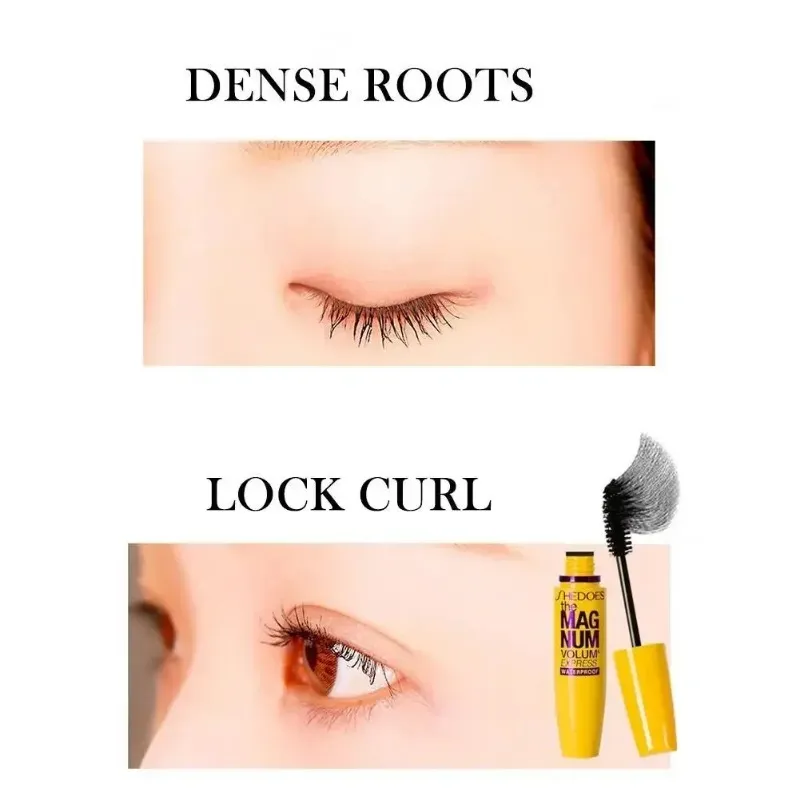 1pcs New Brand Eyelash Mascara Makeup Kit Long Lasting Natural Waterproof Black Professional Eye Mascara Cosmetic Make Up — image 6