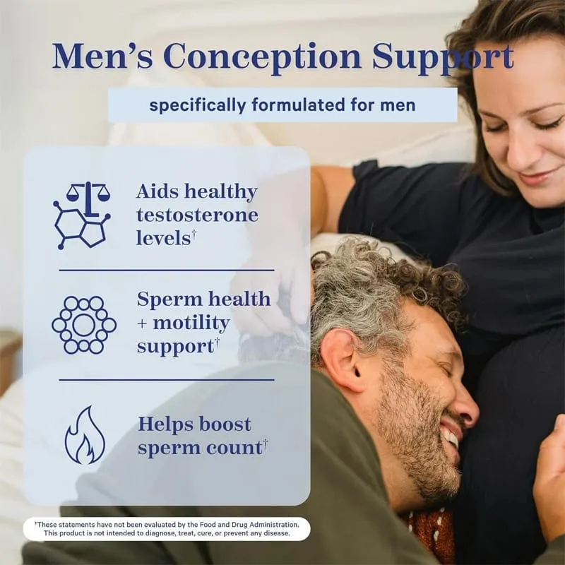 Fertility Capsules for Men Increase Sperm Quality Vitality Sperm Motility Count Booster Support Supplement — image 2