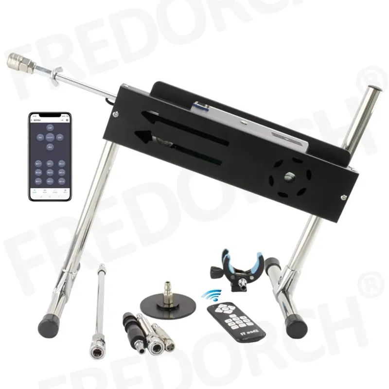 מכונת מין עוצמתית 200W F21S APP/בקרה אלחוטית/קווית עם אביזרי דילדו לנשים גברים צעצועי מין לאוננות אוטומטית