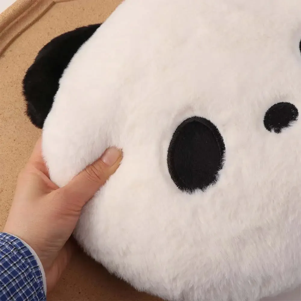 Kitömött állat Panda párna Otthoni dekoráció Hálószoba Kanapé Töltött panda párna Kawaii 30cm Panda Dobópárna Születésnapi ajándék — image 4
