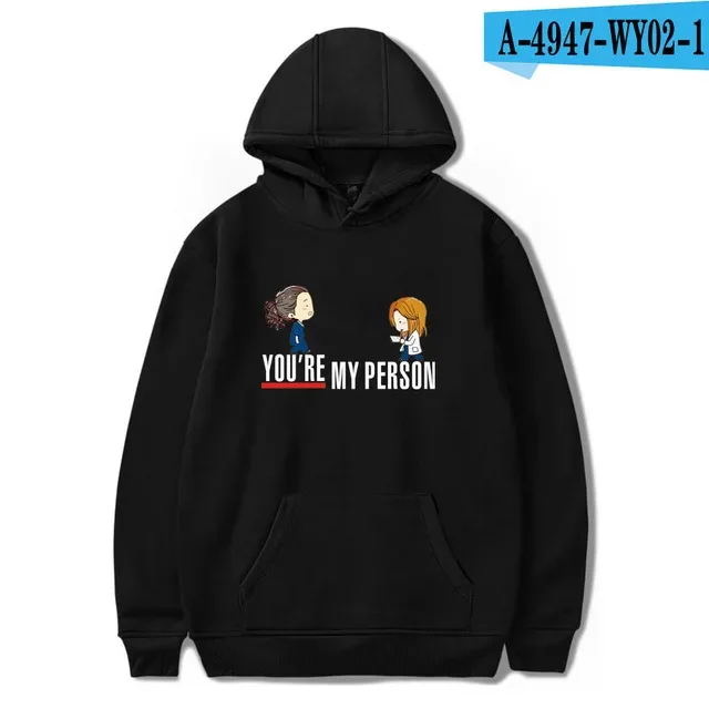 Harajuku Gray's Anatomy Tumblr Greys Anatomy moletom com capuz estampado moletom masculino/feminino confortável moletom adulto/criança — image 40