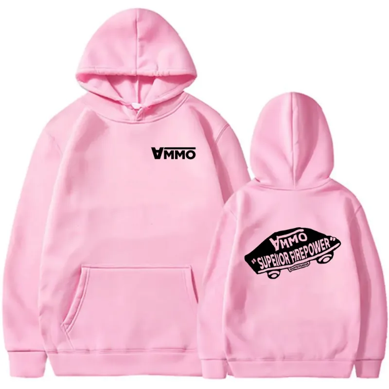 Brothers in Arms Skeleton Double Sided Print Hoodies Panlalaking Pambabaeng Damit Fashion Sweatshirt Oversized Long Sleeve Pullover — image 3