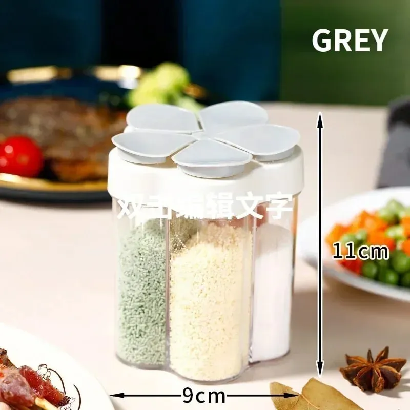 1 Pcs Seasoning Jar Plastic ContainerSeasoning Bottle Spice Organizer Outdoor Camping Seasonins Containers Kitchen Gadget Sets — image 12