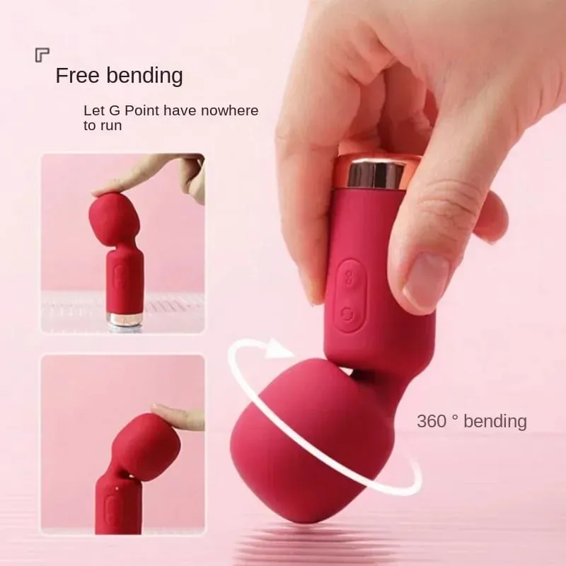 Mini AV Vibrator G Spot Vibration Δόνηση κόλπου πρωκτού κλειτορίδας Δονητής Dildo Δονητής σεξ ενηλίκων Παιχνίδια για γυναίκες Σεξ αυνανισμού — image 4