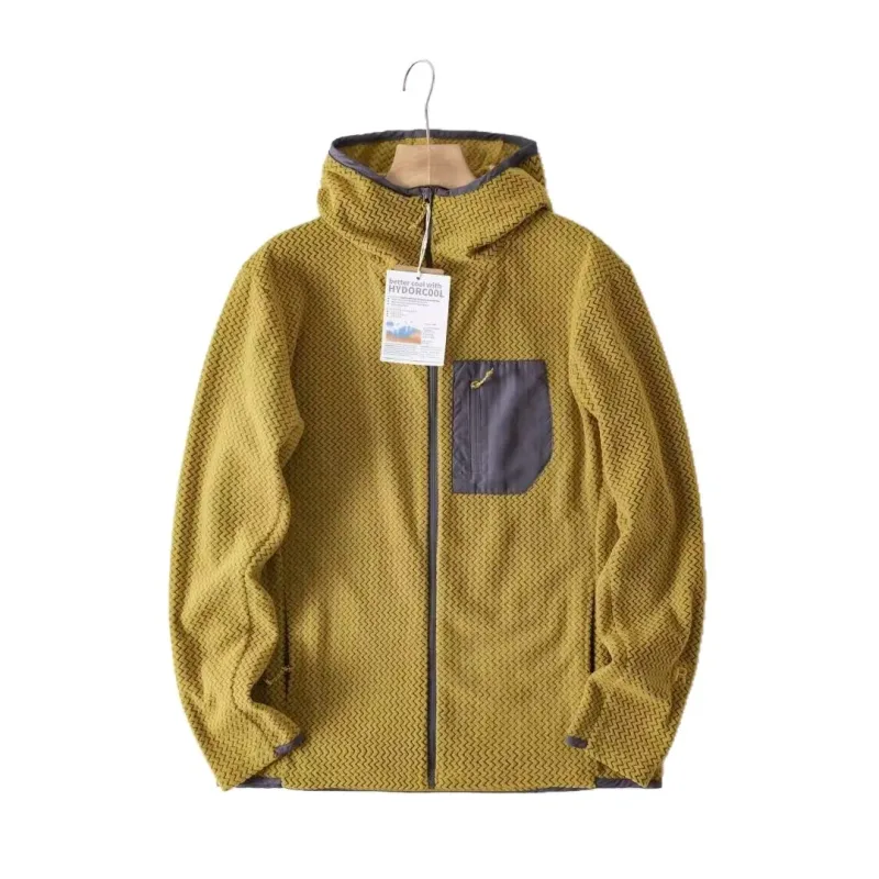 Mga De-kalidad na Zipper Coat ng Lalaki para sa Taglagas/taglamig Naka-istilong at Maraming Nagagawa Warm Hooded Coat Mga Kaswal na Sports Fitness Sweatshirt — image 10